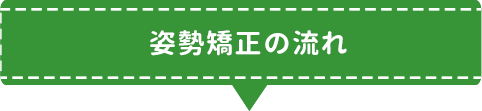 姿勢矯正の流れ